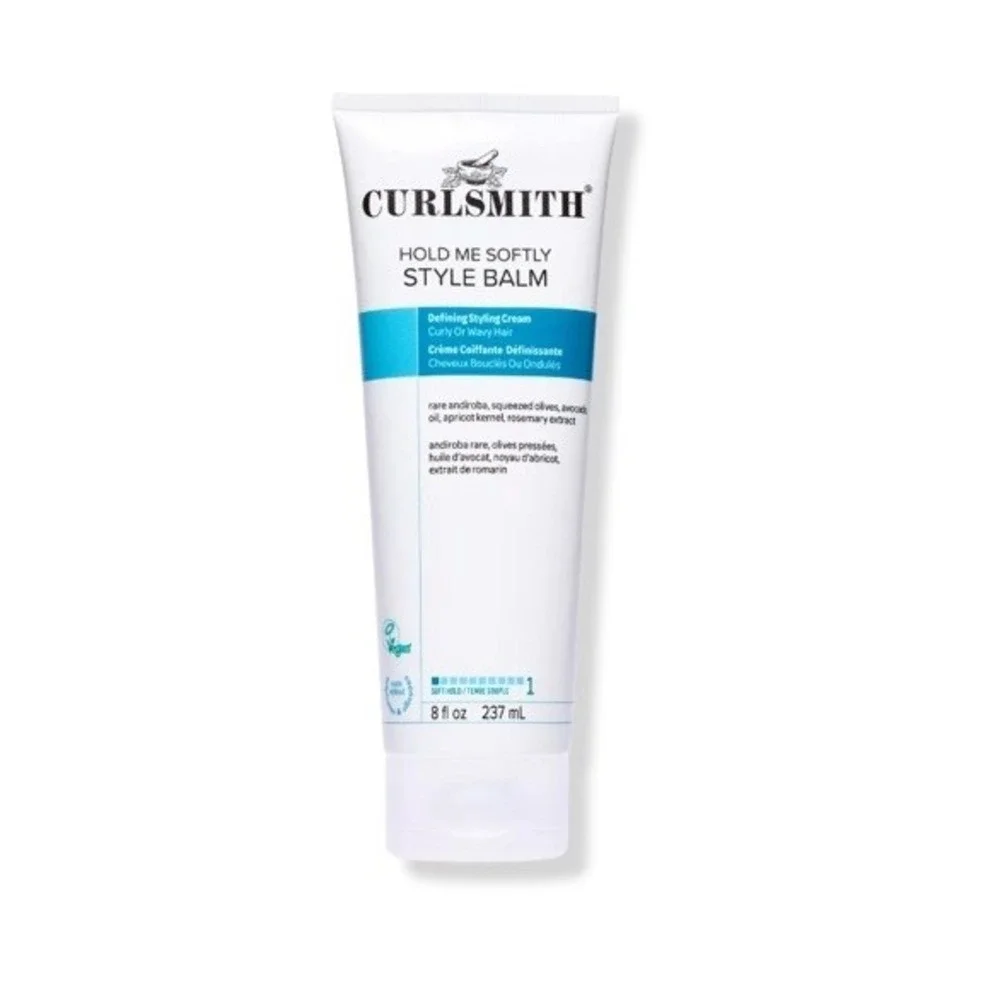 Curlsmith Hold Me Softly Style Balm 8oz Defining Styling Cream Curly Wavy Hair